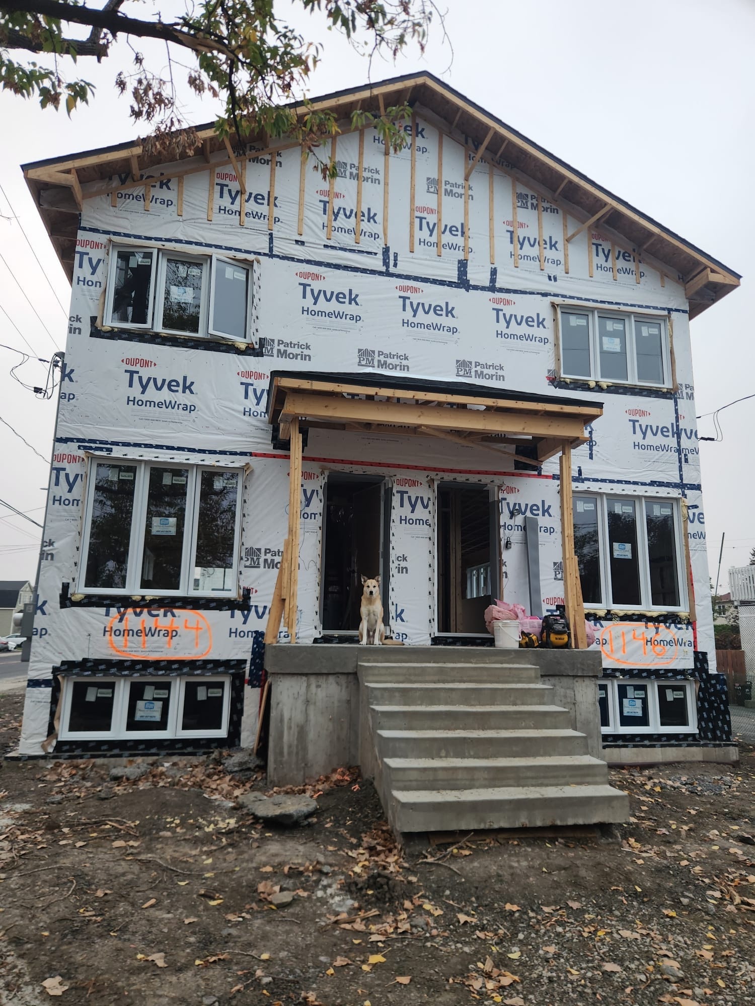 Construction d'un duplexe — Longueuil — Bâtir Plus inc.