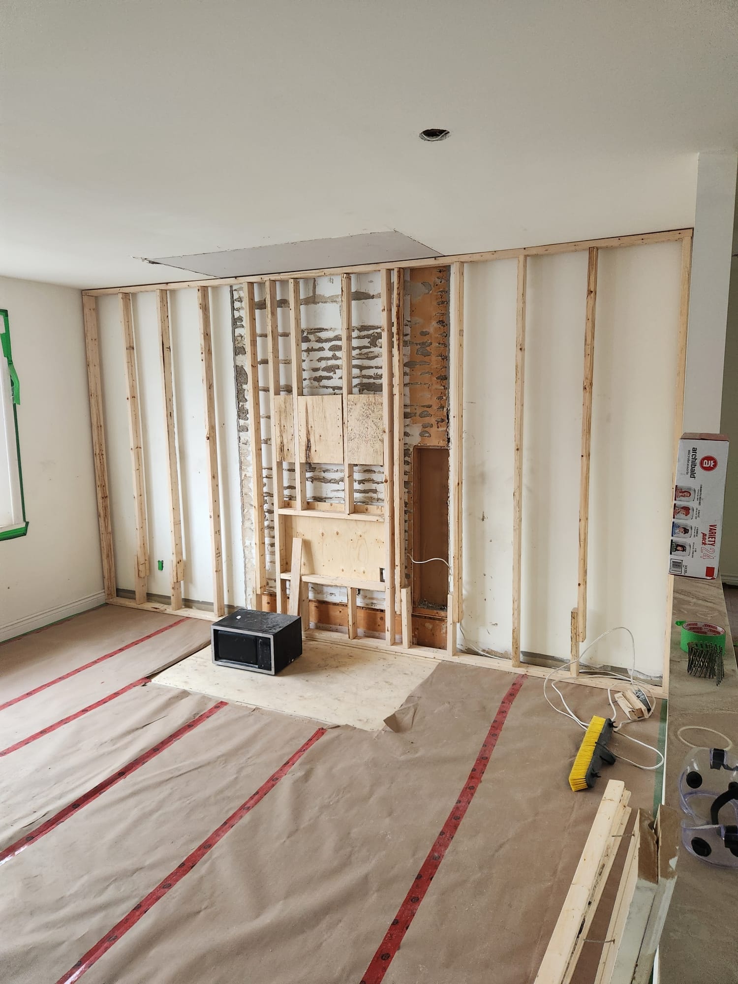 Charpente bois intérieure — Longueuil — Bâtir Plus inc.